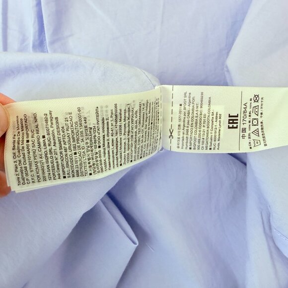 NWT GAP Blue & White Stripe Tiered Midi Cotton Skirt Lined with Pockets 14 - Picture 7 of 14